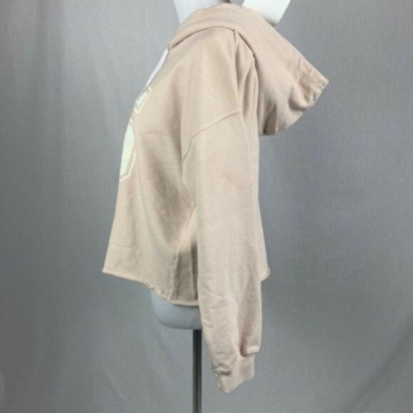 Current Elliot Peach Pink Cropped Pullover Hoodie - Picture 3 of 7